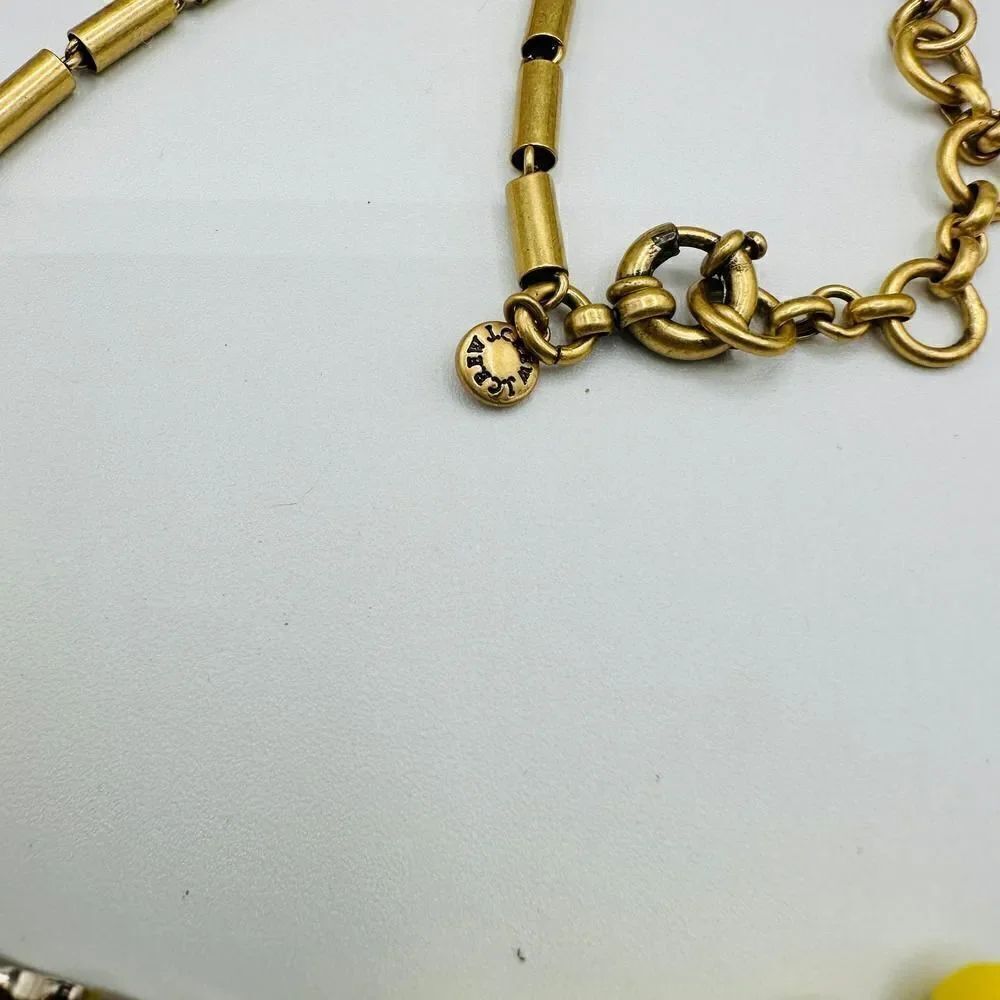 J. Crew Bead Crystal Statement Necklace - Picture 8 of 8